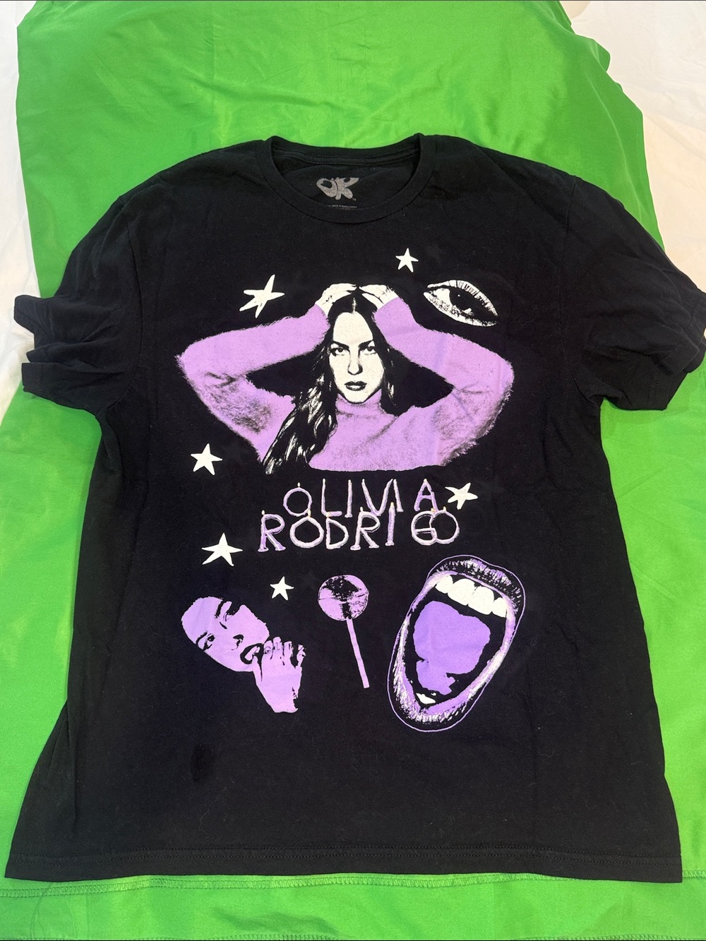 Black & Purple Graphic Tee